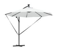 Berkfield Durable Cantilever Banana Parasol Sand 294 X 294 X 248 Cm