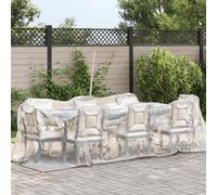 Berkfield Durable Clear Tarpaulin With Eyelets 2X5 M Polyethylene