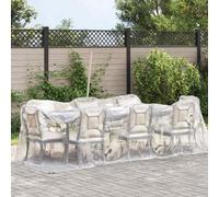 Berkfield Durable Clear Tarpaulin With Eyelets 2X6 M Polyethylene