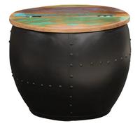 Berkfield Durable Coffee Table 53X43 Cm Solid Reclaimed Wood