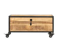 Berkfield Durable Coffee Table 70X50X33 Cm Solid Mango Wood