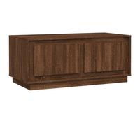 Berkfield Durable Coffee Table Brown Oak 102X50X44 Cm Engineered Wood