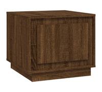 Berkfield Durable Coffee Table Brown Oak 51X50X44 Cm Engineered Wood