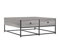 Berkfield Durable Coffee Table Grey Sonoma 100X99X40 Cm Engineered Wood