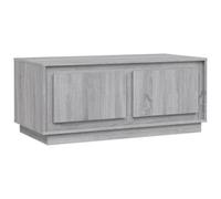 Berkfield Durable Coffee Table Grey Sonoma 102X50X44 Cm Engineered Wood