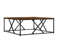 Berkfield Durable Coffee Table Smoked Oak 100X100X40 Cm Engineered Wood