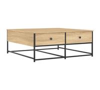 Berkfield Durable Coffee Table Sonoma Oak 100X99X40 Cm Engineered Wood