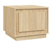Berkfield Durable Coffee Table Sonoma Oak 51X50X44 Cm Engineered Wood