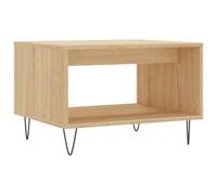 Berkfield Durable Coffee Table Sonoma Oak 60X50X40 Cm Engineered Wood