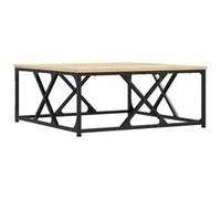 Berkfield Durable Coffee Table Sonoma Oak 70X70X30 Cm Engineered Wood