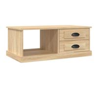 Berkfield Durable Coffee Table Sonoma Oak 90X50X35 Cm Engineered Wood
