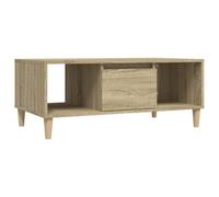 Berkfield Durable Coffee Table Sonoma Oak 90X50X36,5 Cm Engineered Wood