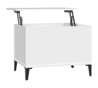 Berkfield Durable Coffee Table White 60X44.5X45 Cm Engineered Wood