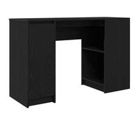 Berkfield Durable Desk Black Oak 120X42X76 Cm Engineered Wood