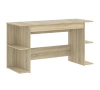 Berkfield Durable Desk Sonoma Oak 140X50X75 Cm Engineered Wood