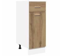 Berkfield Durable Drawer Bottom Cabinet Artisan Oak 30X46X81.5 Cm Engineered Wood