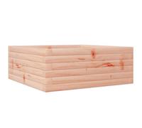 Berkfield Durable Garden Planter 60X60X23 Cm Solid Wood Douglas