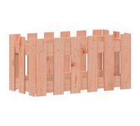 Berkfield Durable Garden Planter With Fence Design 60X30X30 Cm Solid Wood Douglas