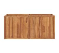 Berkfield Durable Garden Raised Bed 150X50X70 Cm Solid Teak Wood