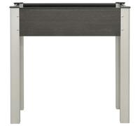 Berkfield Durable Garden Raised Bed 75X40X75 Cm Wpc Grey