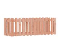 Berkfield Durable Garden Raised Bed With Fence Design 150X50X50 Cm Solid Wood Douglas