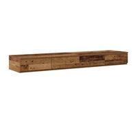 Berkfield Durable Grey Sonoma Bed Drawers 140X36.5X16.5 Cm Made From Engineered Wood