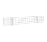 Berkfield Durable H-Shaped Gabion Planter Steel Wire 260X40X40 Cm