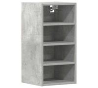 Berkfield Durable Hanging Cabinet Riga Concrete Grey 30X29.5X60 Cm Engineered Wood