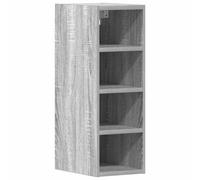 Berkfield Durable Hanging Cabinet Riga Grey Sonoma 20X29.5X60 Cm Engineered Wood