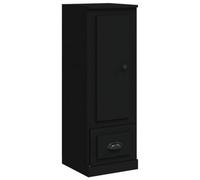 Berkfield Durable Highboard Black 36X35.5X103.5 Cm Engineered Wood