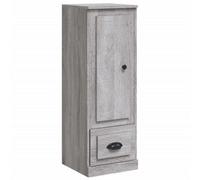 Berkfield Durable Highboard Grey Sonoma 36X35.5X103.5 Cm Engineered Wood
