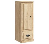 Berkfield Durable Highboard Sonoma Oak 36X35.5X103.5 Cm Engineered Wood