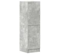 Berkfield Durable Kitchen Cabinet Concrete Grey 38X41.5X131.5 Cm Engineered Wood