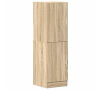 Berkfield Durable Kitchen Cabinet Sonoma Oak 38X41.5X131.5 Cm Engineered Wood