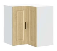 Berkfield Durable Kitchen Wall Corner Cabinet "porto" Sonoma Oak Engineered Wood