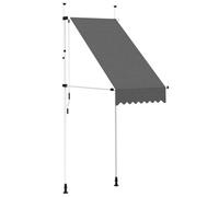 Berkfield Durable Manual Retractable Awning 100 Cm Anthracite