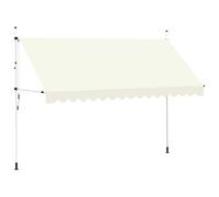 Berkfield Durable Manual Retractable Awning 400 Cm Cream