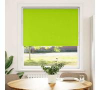 Berkfield Durable Roller Blind Blackout Leaves Green 115X130 Cm Fabric Width 110.7 Cm Polyester