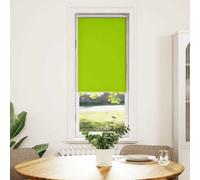 Berkfield Durable Roller Blind Blackout Leaves Green 50X130 Cm Fabric Width 45.7 Cm Polyester