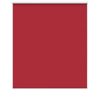 Berkfield Durable Roller Blind Blackout Red 140X150 Cm Fabric Width 136.6 Cm Polyester