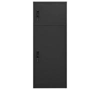 Berkfield Durable Saddle Cabinet Anthracite 53X53X140 Cm Steel