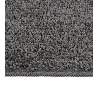 Berkfield Durable Shaggy Rug Dark Grey 160X230 Cm Anti Slip