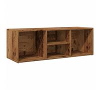Berkfield Durable Shoe Storage Bench Old Wood 105X35X35 Cm Engineered Wood