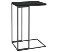 Berkfield Durable Side Table Black 40X30X59 Cm Engineered Wood
