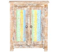 Berkfield Durable Sideboard 61X35X76 Cm Rough Acacia Wood