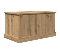 Berkfield Durable Storage Box Artisan Oak 70X40X38 Cm Engineered Wood