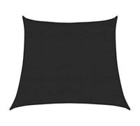 Berkfield Durable Sunshade Sail 160 G/m2 Trapezium Black 4/5X4 M Hdpe