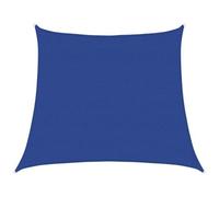 Berkfield Durable Sunshade Sail 160 G/m2 Trapezium Blue 4/5X4 M Hdpe
