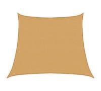 Berkfield Durable Sunshade Sail 160 G/m2 Trapezium Light Grey 3/4X3 M Hdpe