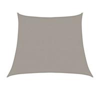 Berkfield Durable Sunshade Sail 160 G/m2 Trapezium Light Grey 3/4X3 M Hdpe